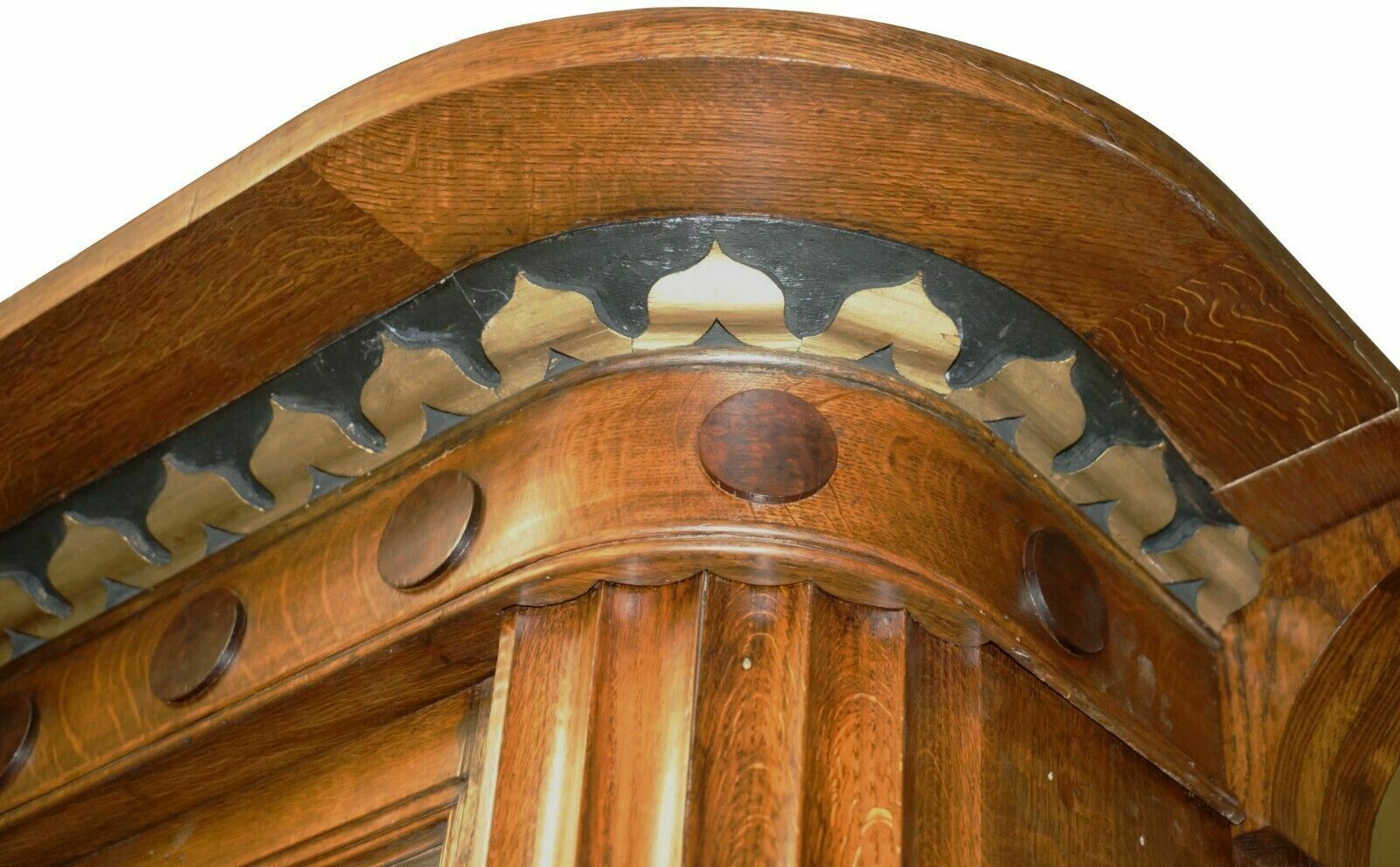 Meter Antique Samuel Pepys 1666 Style Library Bookcase Part Of Suite photo vintage