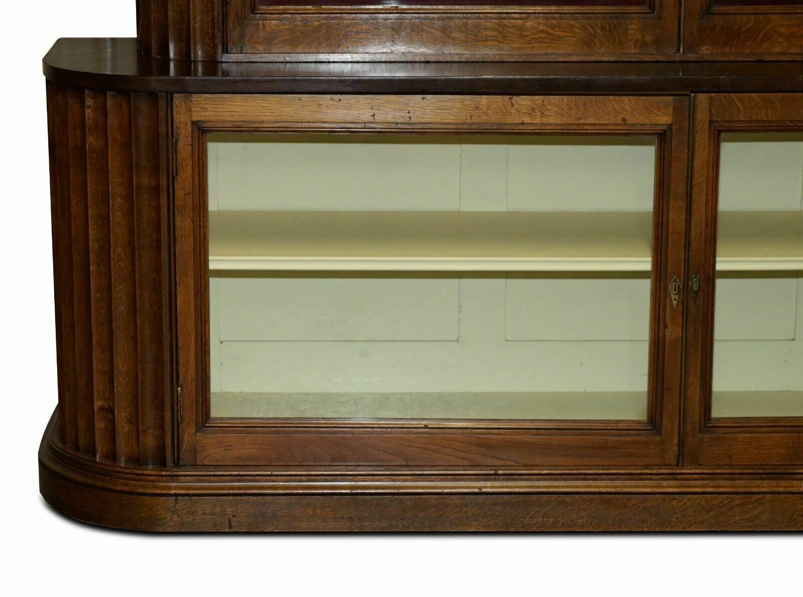 2.8 X 2.2 Meter Antique Samuel Pepys 1666 Style Library Bookcase Part Of Suite photo 10000.0