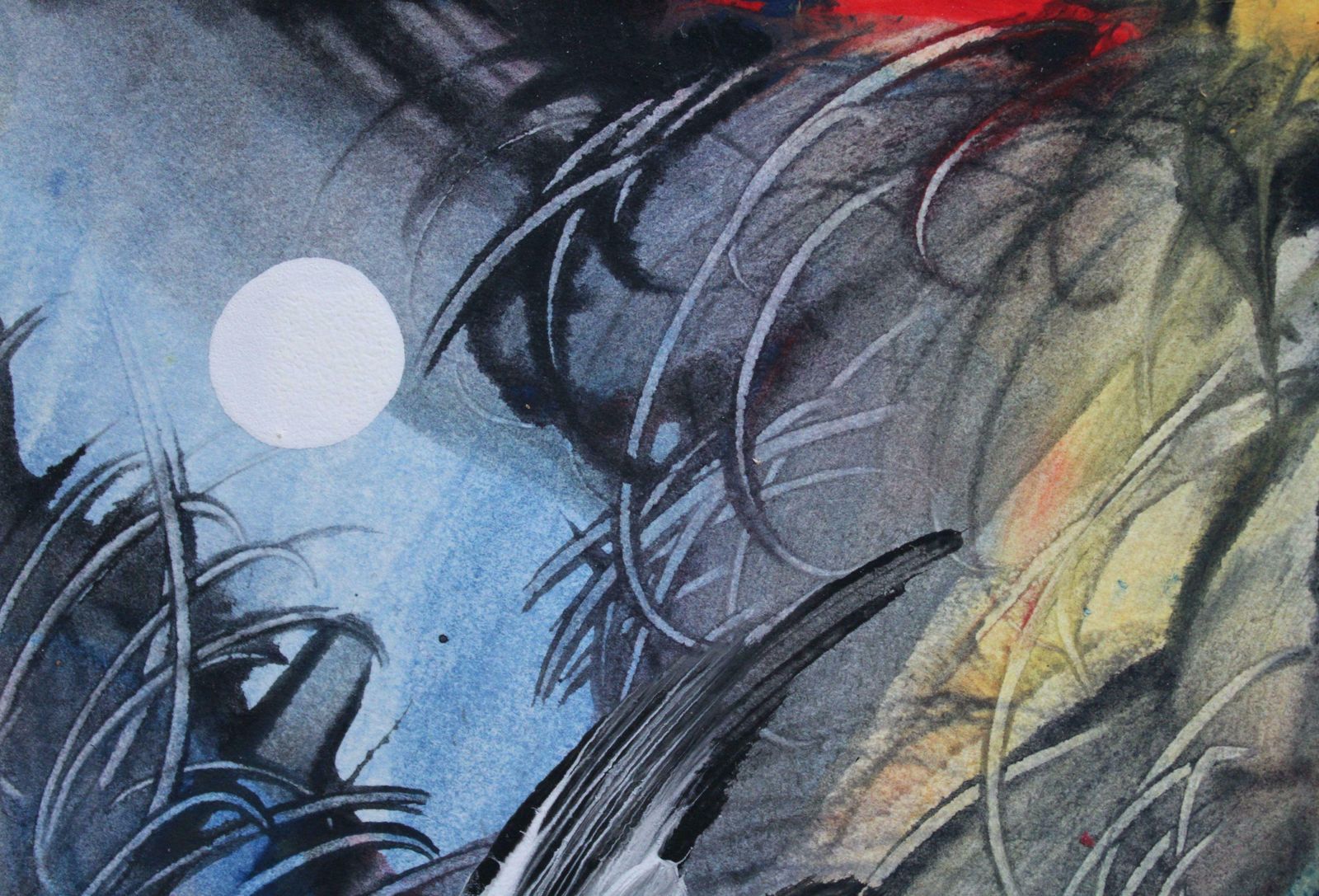 Ivars Zaikins Moonlight Birds II. 2003. Cardboard, Author's Technique, 17. 6 X 12. 7 Cm 2003 photo vinterior