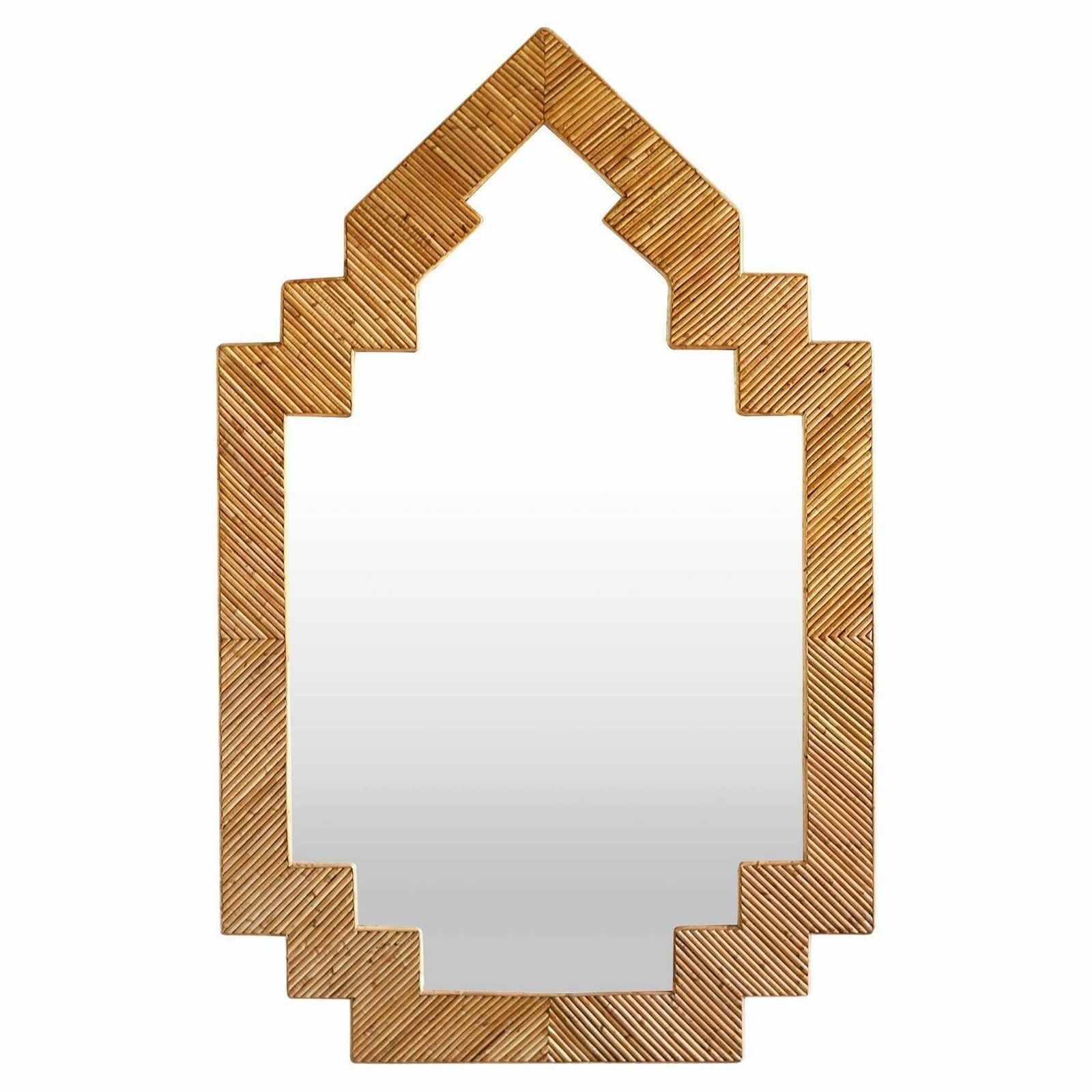 Large “Shanghai” Mirror By Vivai Del Sud, Italy 1970s
