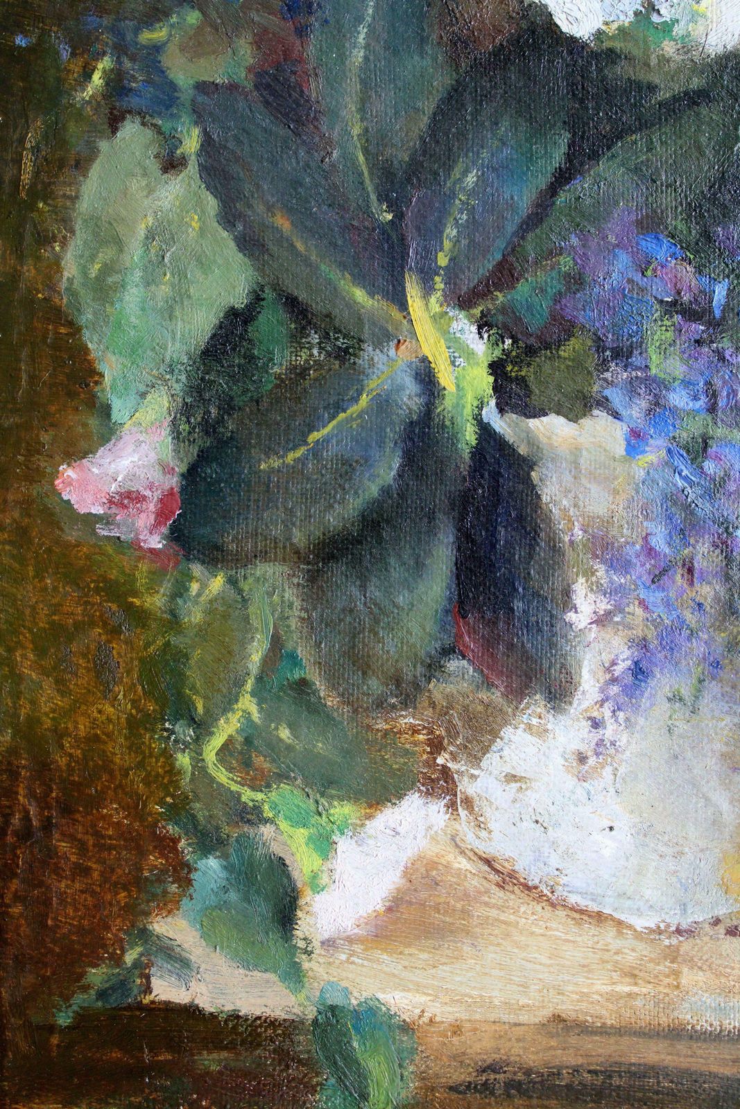 Vladimir Kozin Flowers. 1997, Canvas, Oil, 67x46 Cm 1997 photo Art
