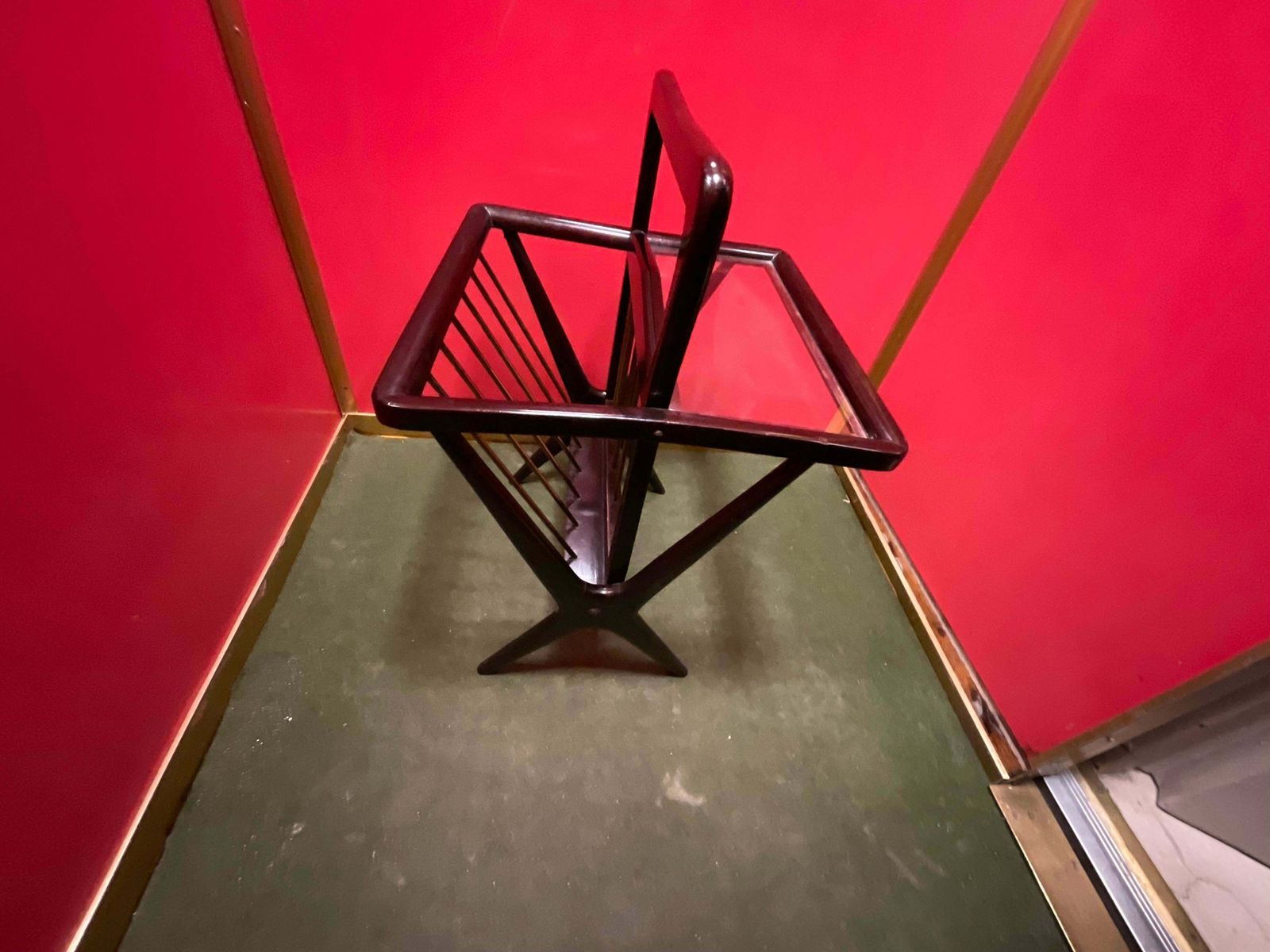 Ico Parisi   Coffee Table Magazine Rack   1950s