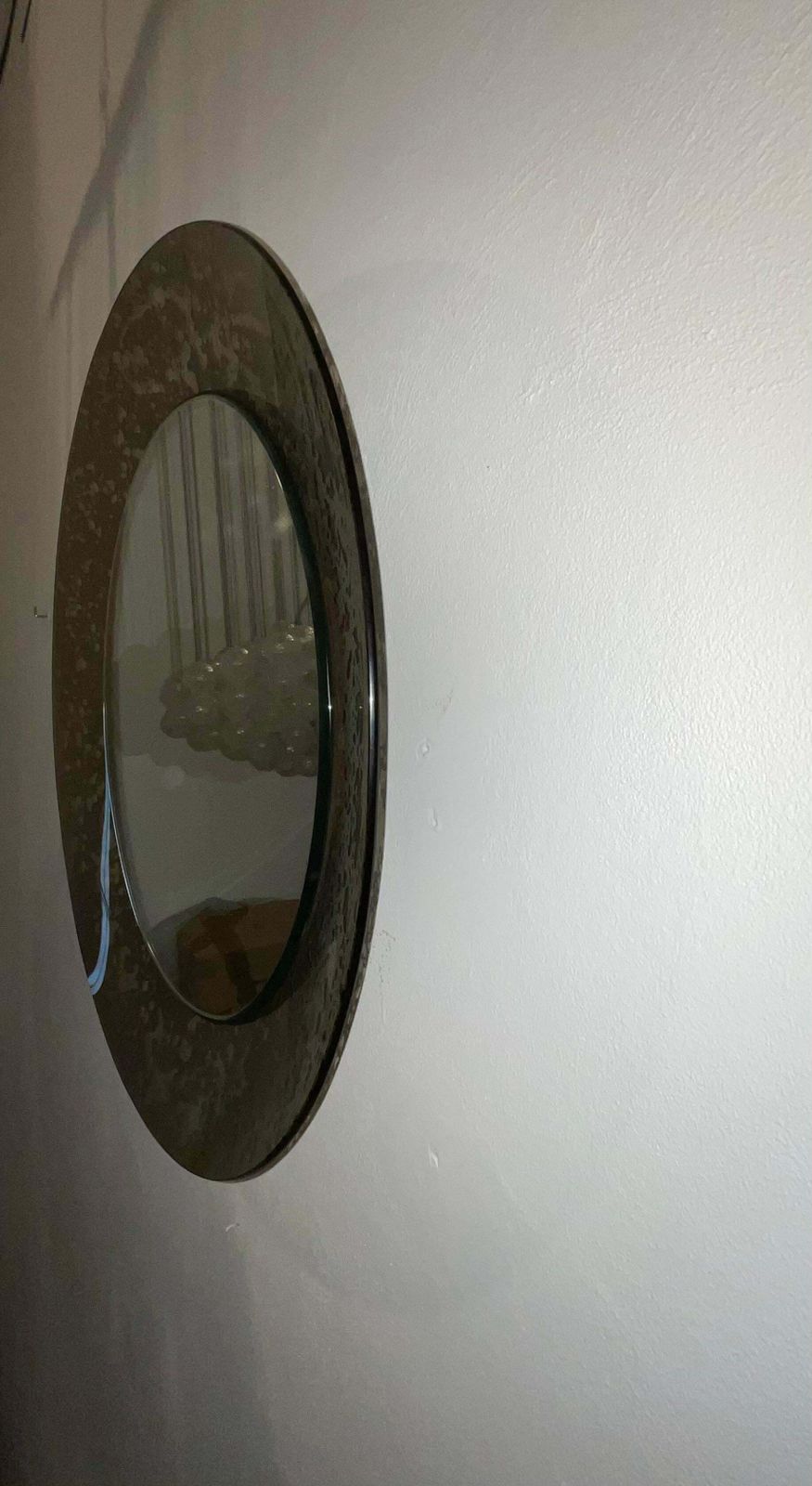 photo vinterior Fontanarte   Erwing Burger   Hanging Mirror   Curved And Etched Glass.