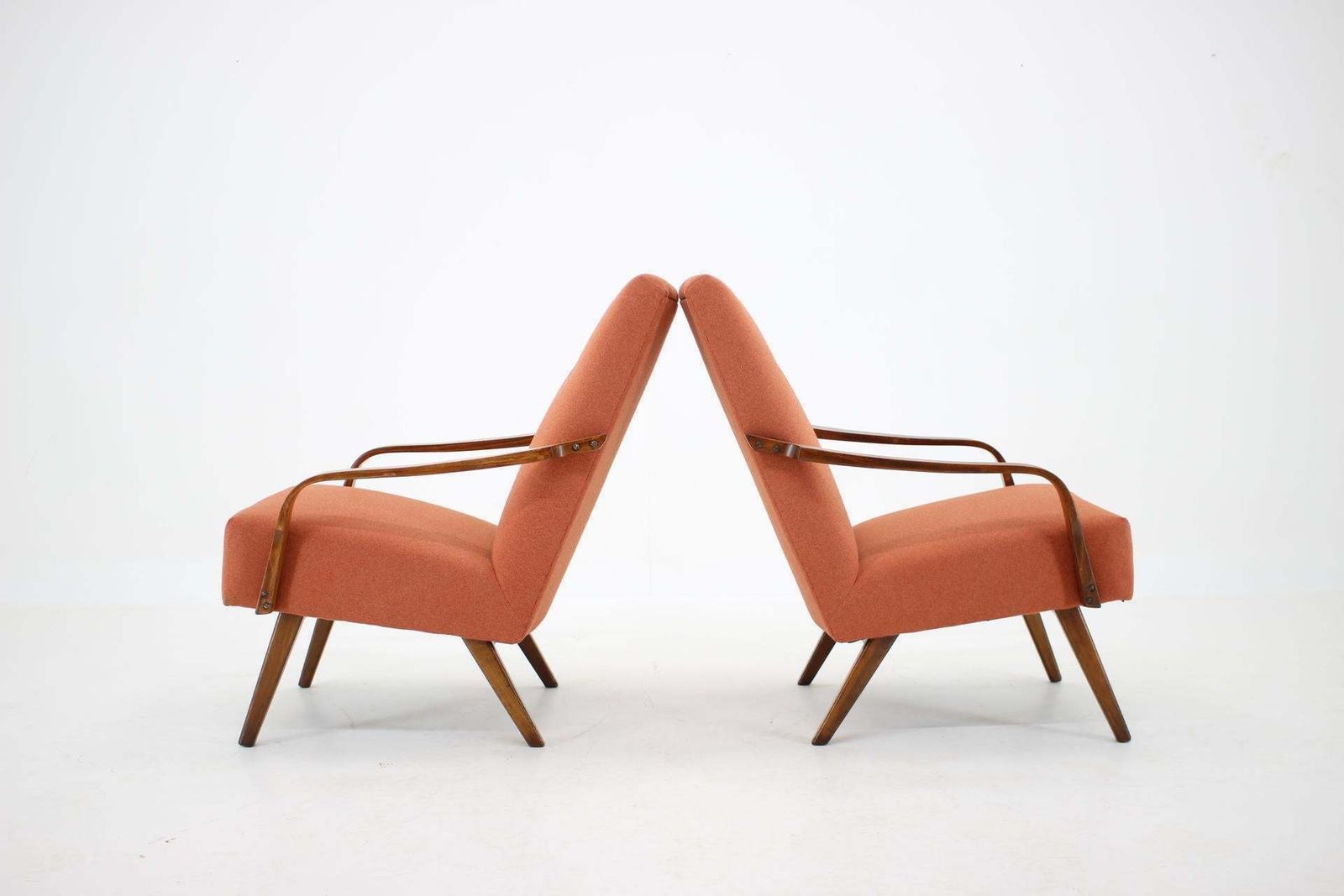 1960s Pair Of Vintage Armchairs, Czechoslovakia photo for sale