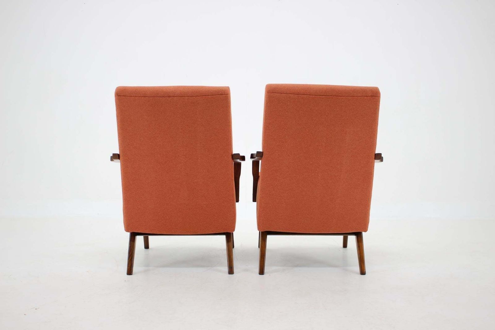 1960s Pair Of Vintage Armchairs, Czechoslovakia photo 976.0