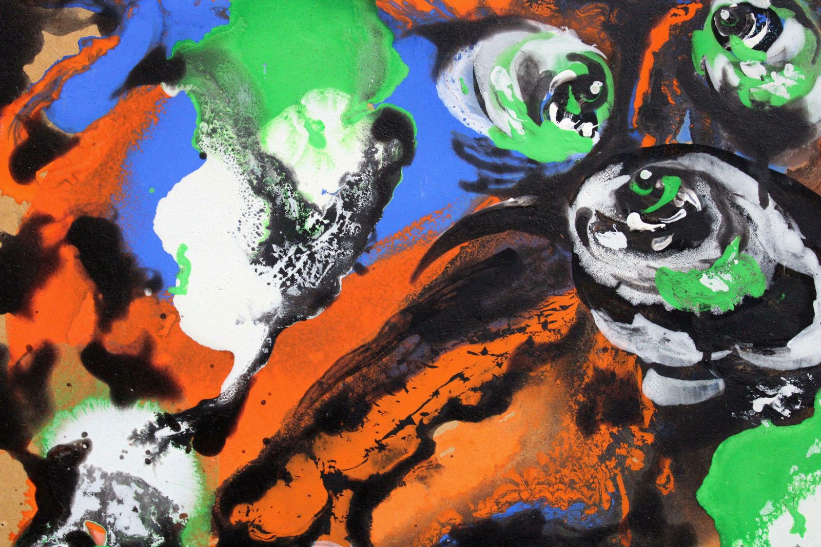 Ivars Zaikins Gathering. Cardboard, Mixed Media, 39x43 Cm 2000s photo 345.0