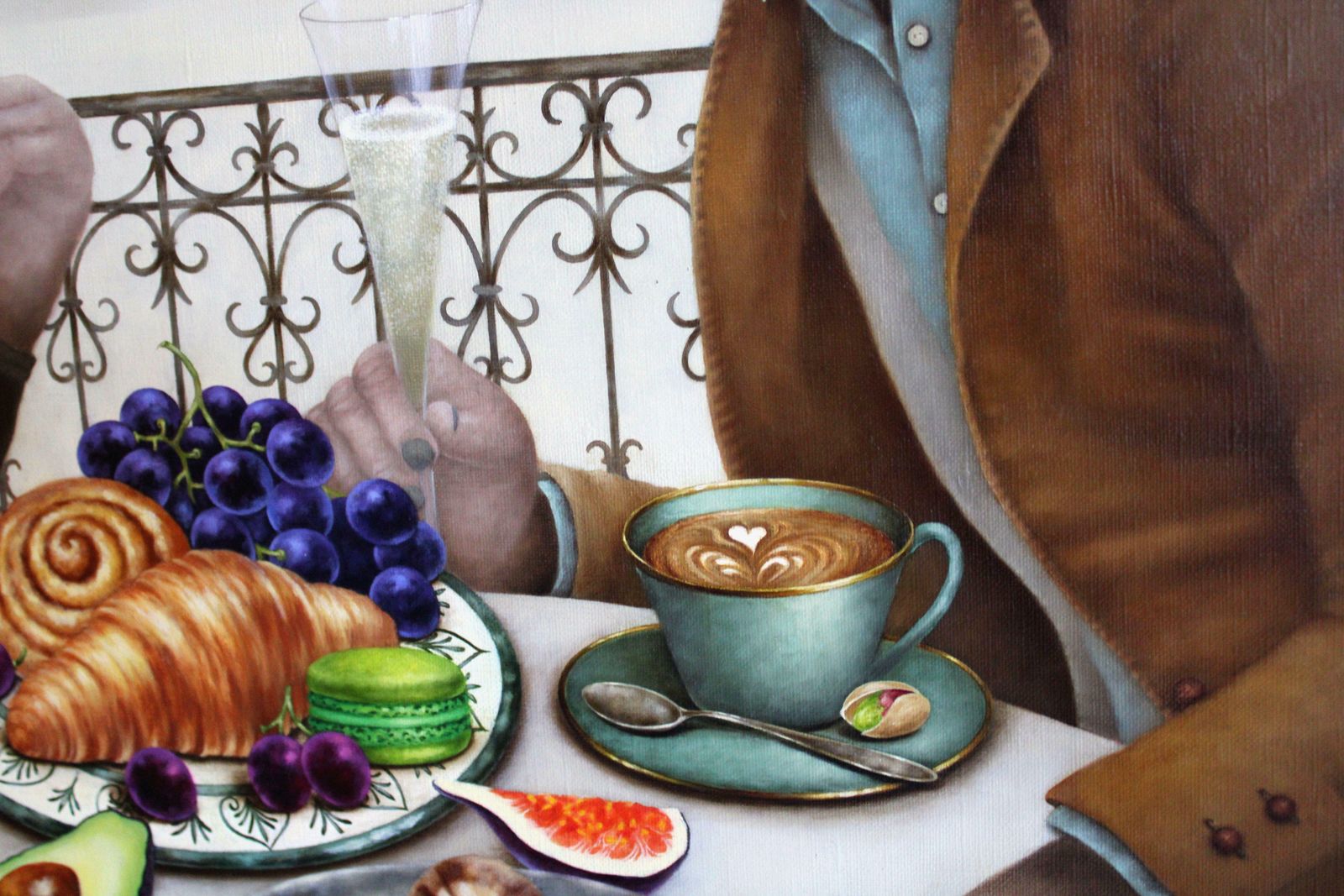 Liene Liepina La Vie Est Belle. 2023, Oil On Canvas, 2023 photo buy
