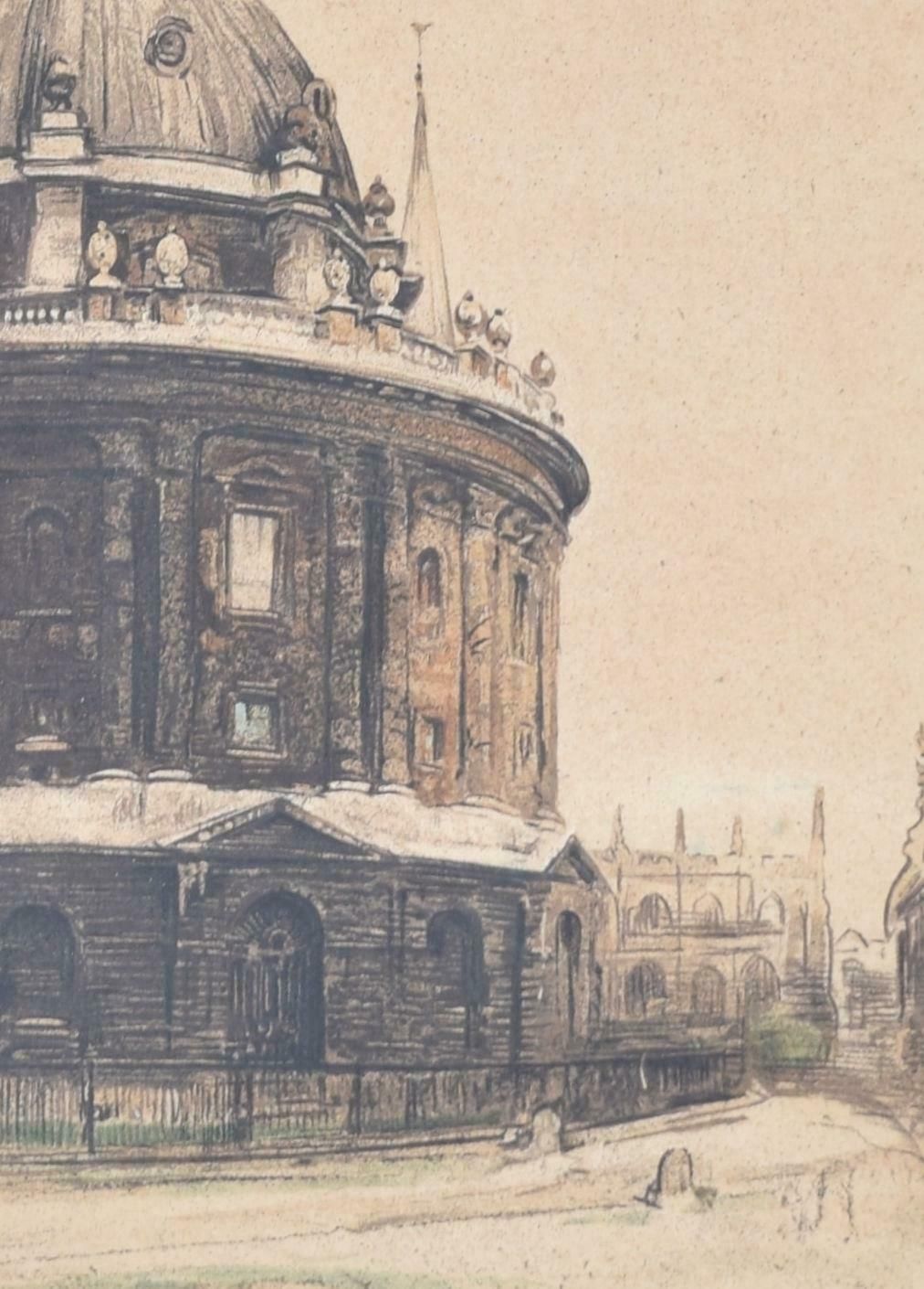 William Nicholson Radcliffe Camera, University Of Oxford Lithograph By William Nicholson 1902   1904 photo Art