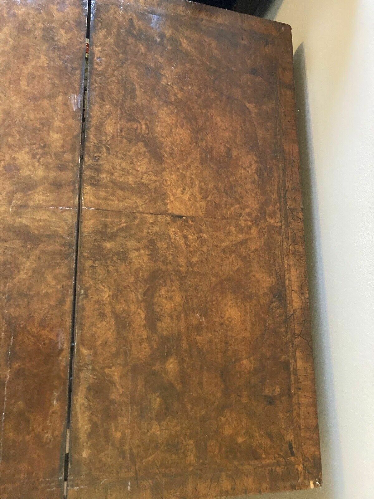 Stunning Rare Antique Walnut Bachelors Bureau Chest Of Drawers photo Furniture