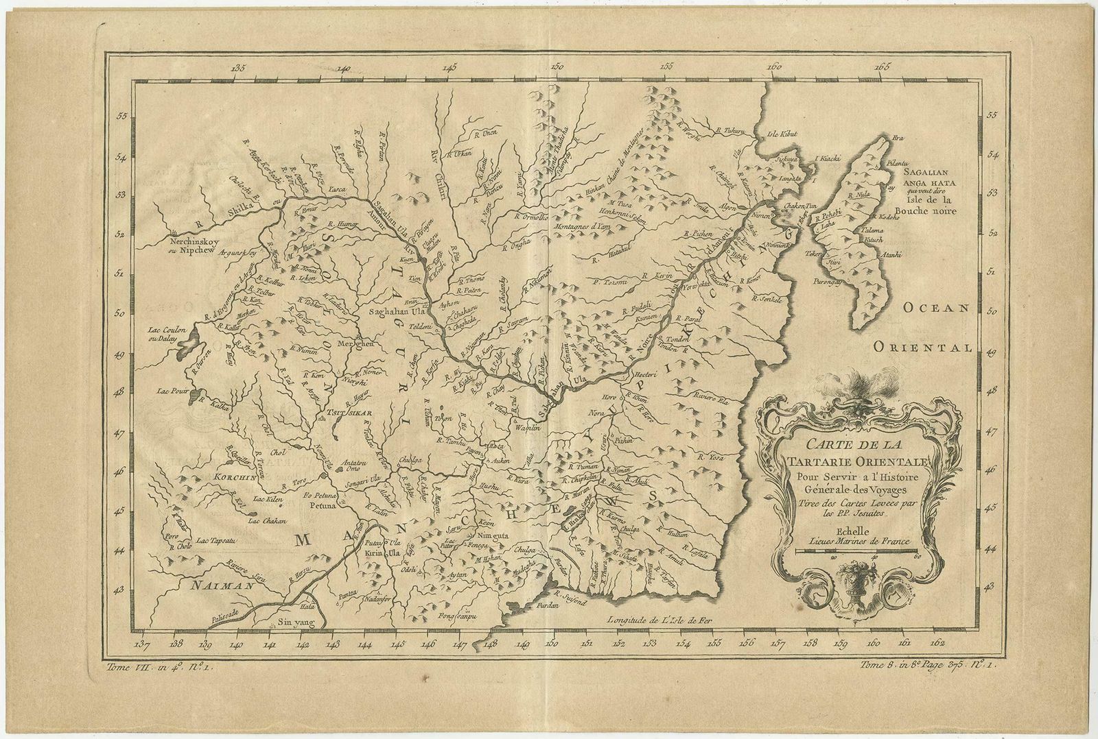 Antique Map Of Manchuria And The Northeast Portion Of Tartary photo furniture