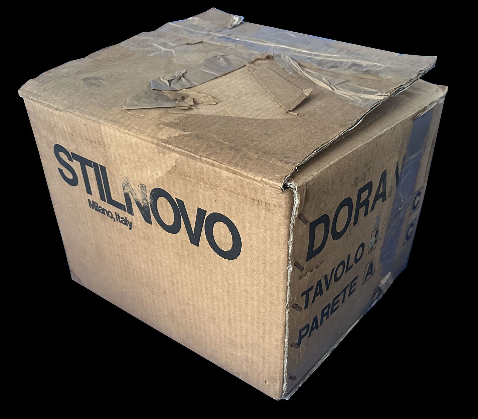 Dorane Lamp By Etorre Sottsass For Stilnovo With Original Box photo vinterior