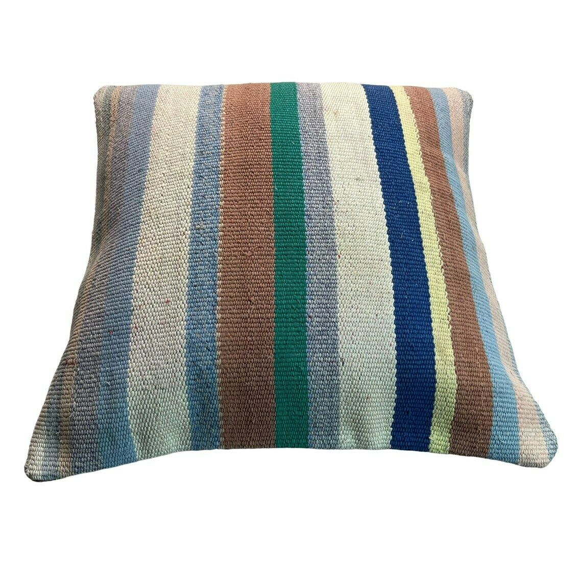 Etnische Kilimkussen, Kussenhoesje, Bohemian Kilimkussen, Handgeweven Kilimkussen, Sierkussen Voor De Bank, Meditatie Kilimhoes photo Textiel