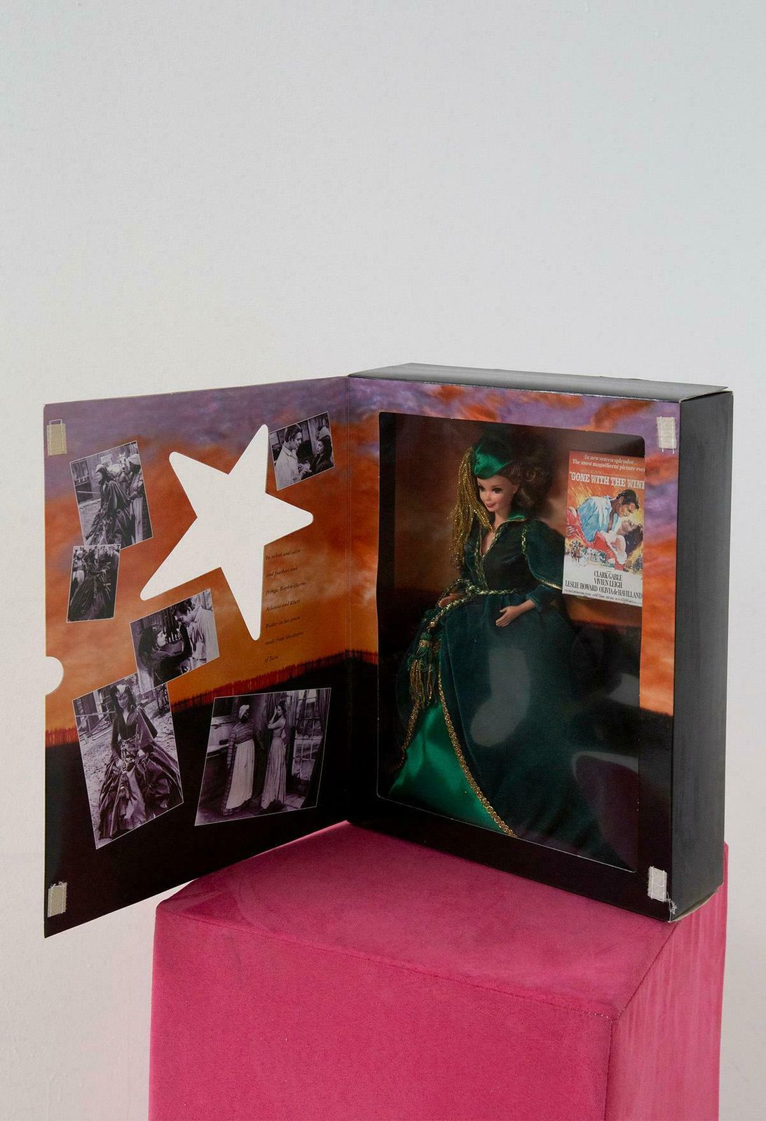 Hollywood Legends Collection Barbie Doll Scarlett O'hara In Green Drapery Dress
