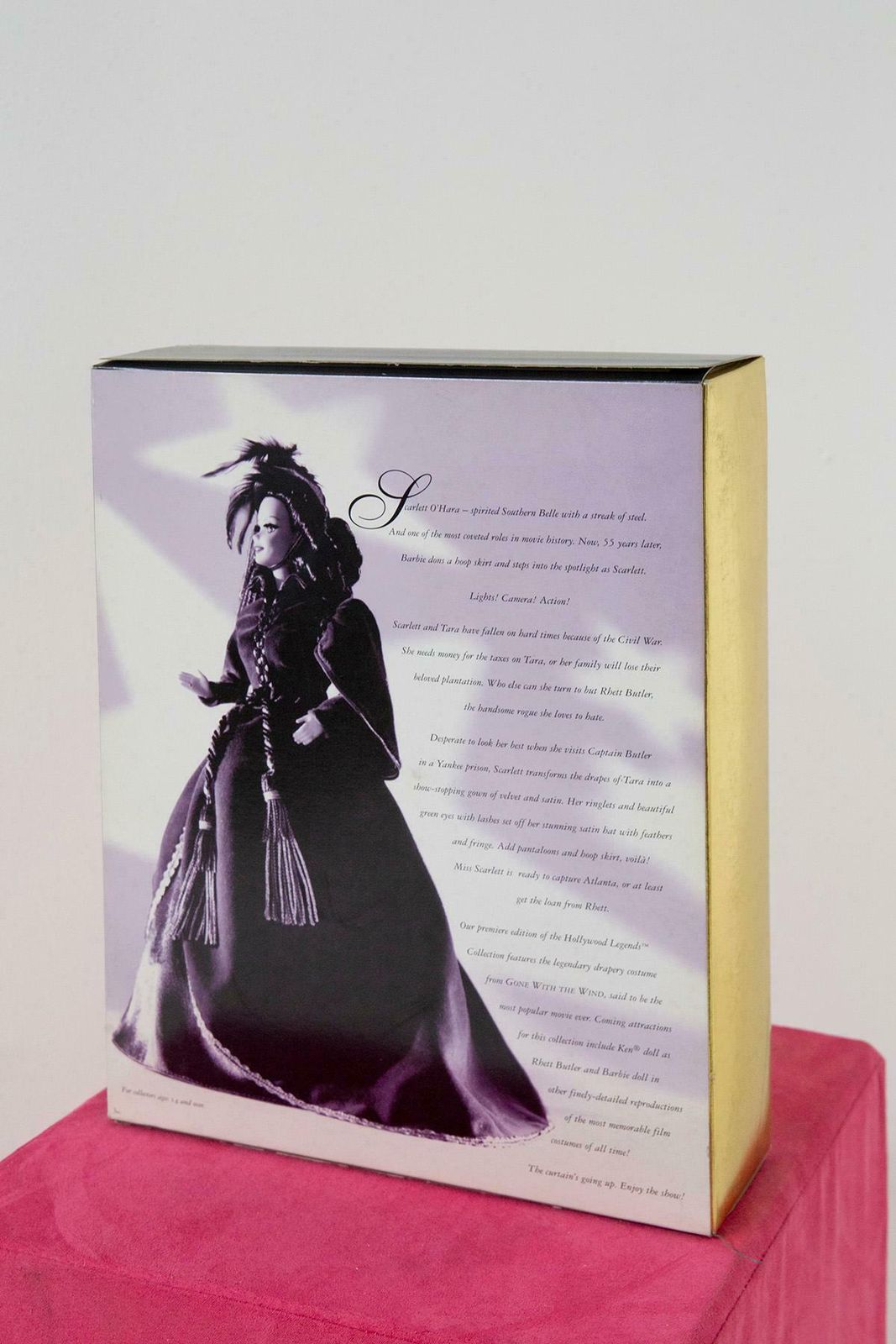 Hollywood Legends Collection Barbie Doll Scarlett O'hara In Green Drapery Dress photo for sale