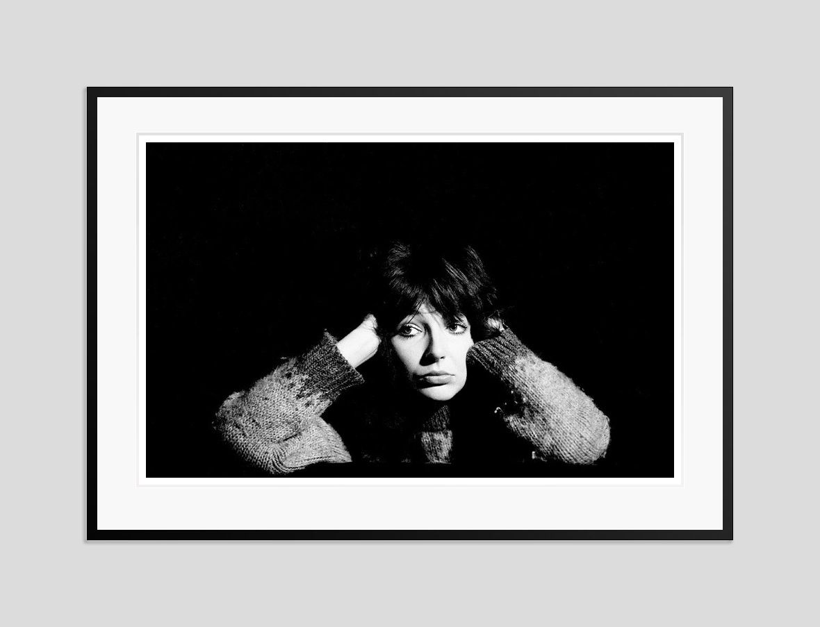 ' Kate Bush ' 1985 By Steve Rapport Limited Edition Giclée Print Framed In Black