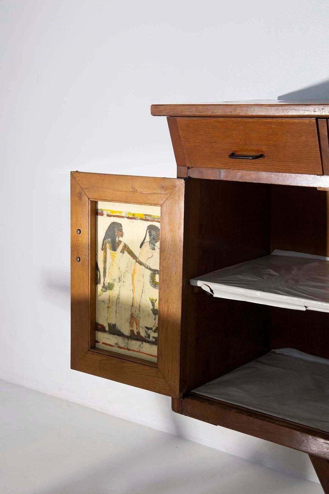Rare Sideboard Of Torinese Manufacture, Of Great Quality photo vintage