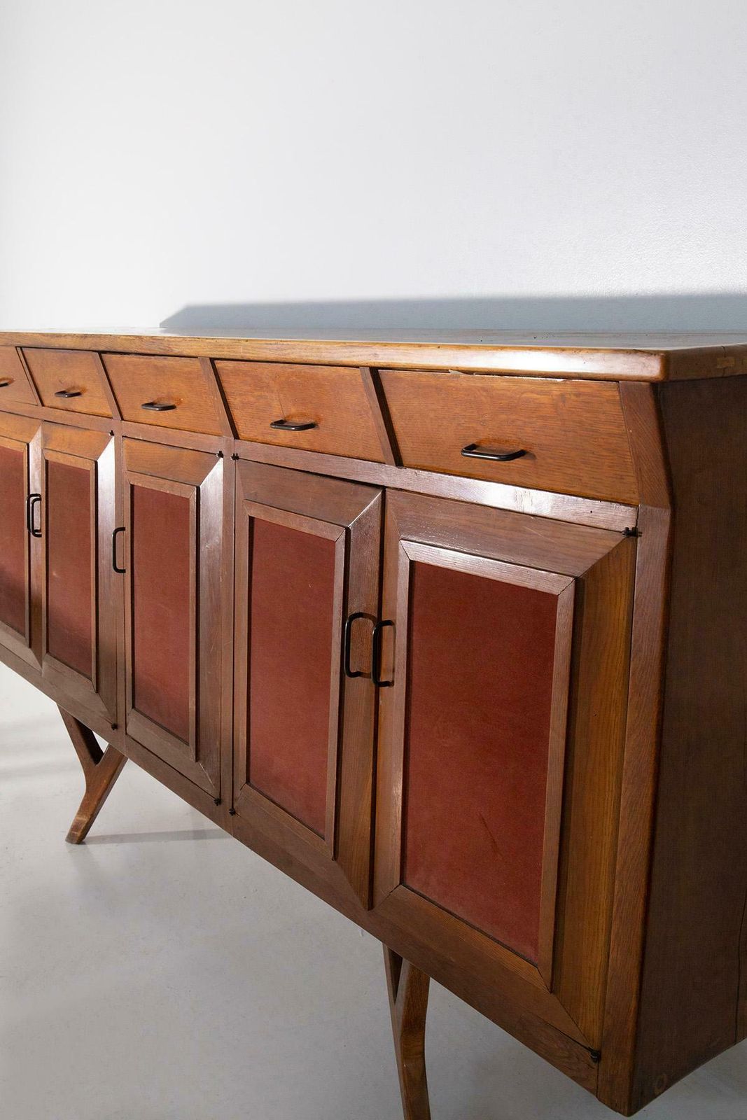 Furniture Rare Sideboard Of Torinese Manufacture, Of Great Quality photo