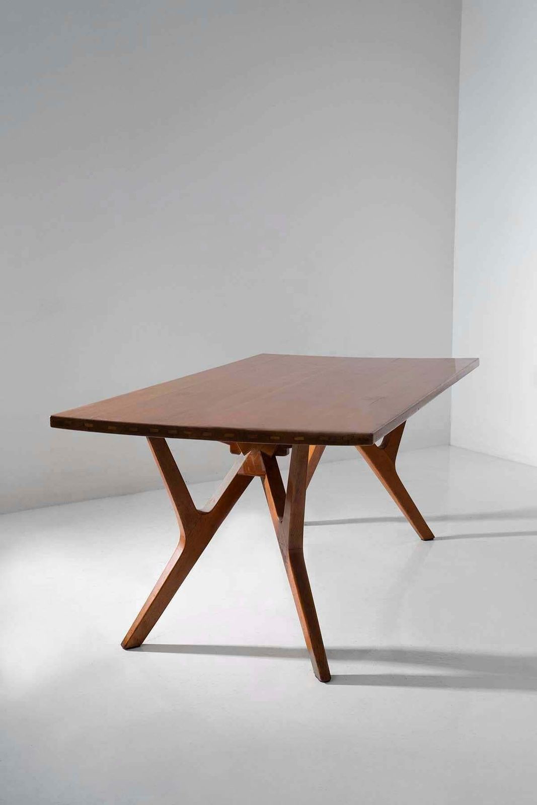 Carlo Mollino Rare Italian Dining Table, Early Patina photo 73911.0