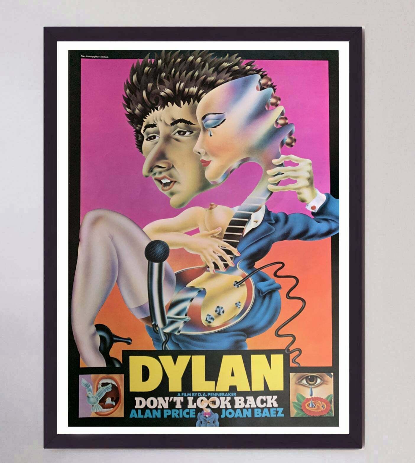 Original Vintage Poster Bob Dylan   Don't Look Back photo furniture