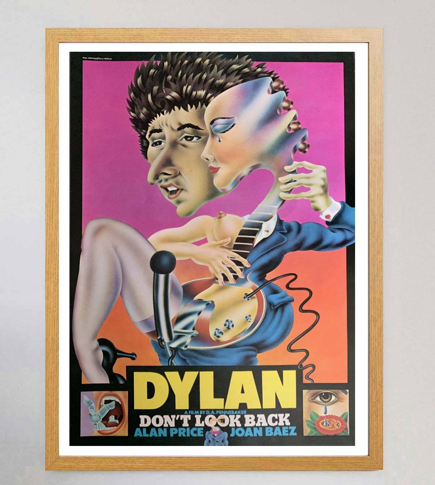 Original Vintage Poster Bob Dylan   Don't Look Back photo Art