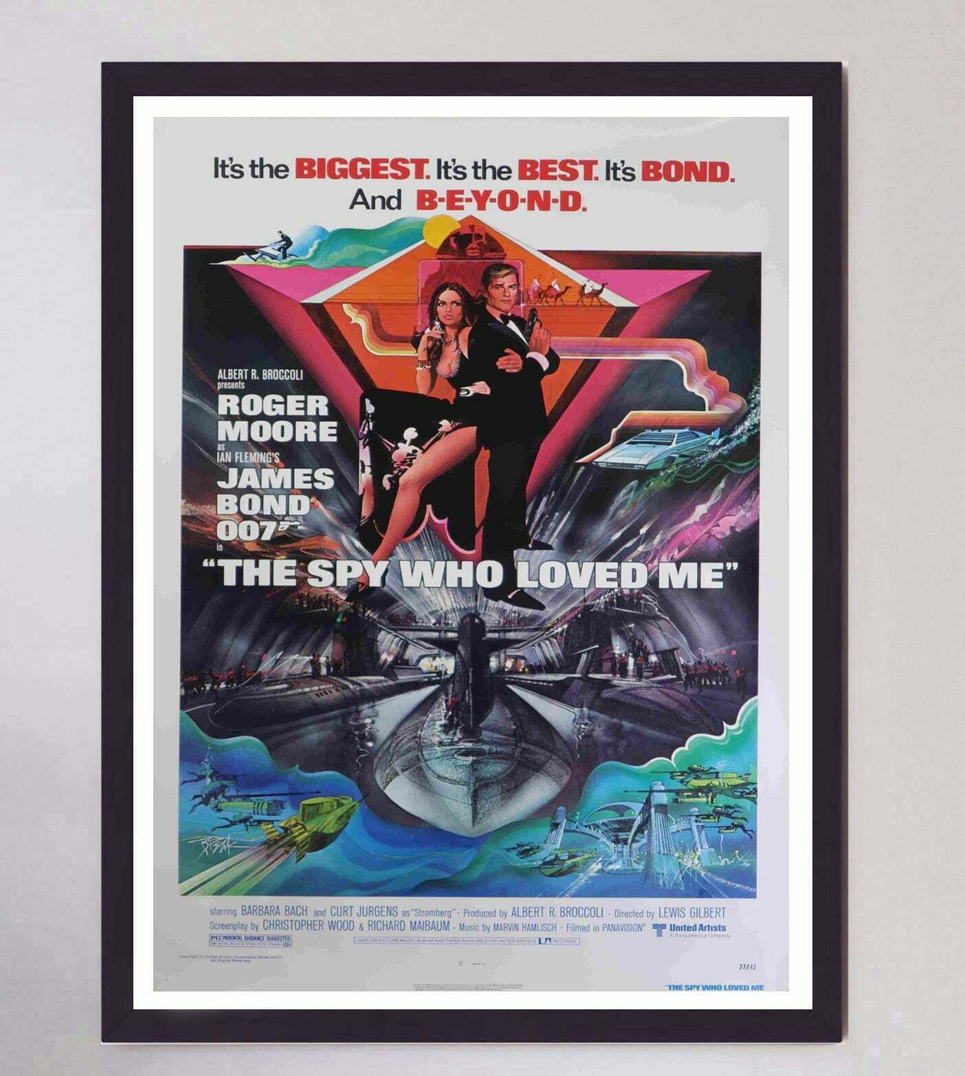 The Spy Who Loved Me Original Vintage Poster photo furniture