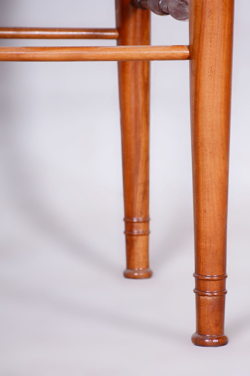 Restored Biedermeier Armchair, Cherry Tree, Ebony, Austria Vienna, 1820s photo buy