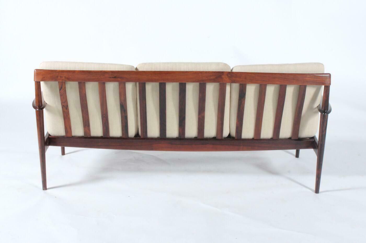 Furniture A Wonderful And Rare Danish Sofa In Rosewood By Grete Jalk Pj Mobelfabrik photo