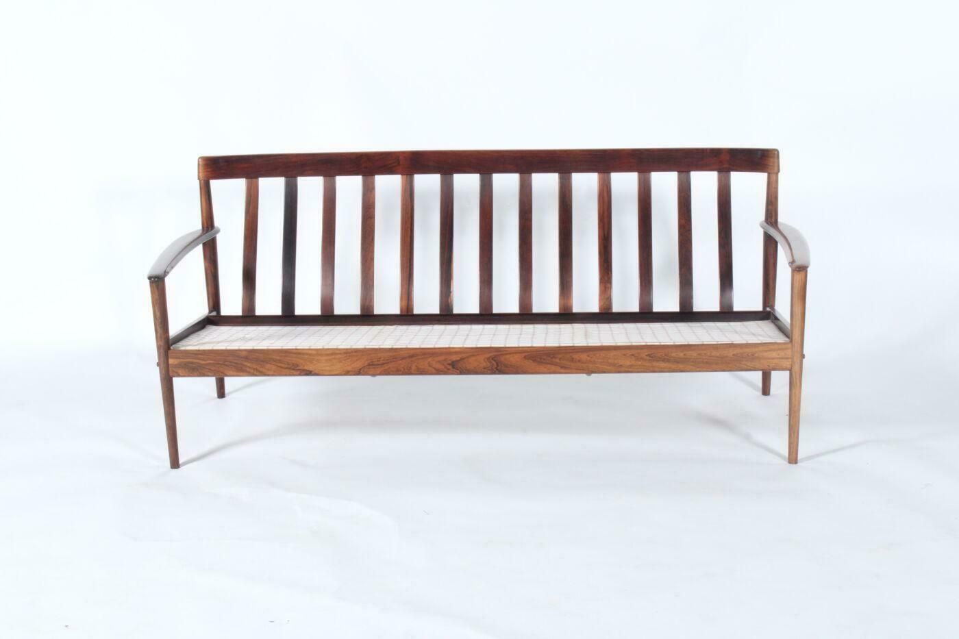 photo buy A Wonderful And Rare Danish Sofa In Rosewood By Grete Jalk Pj Mobelfabrik