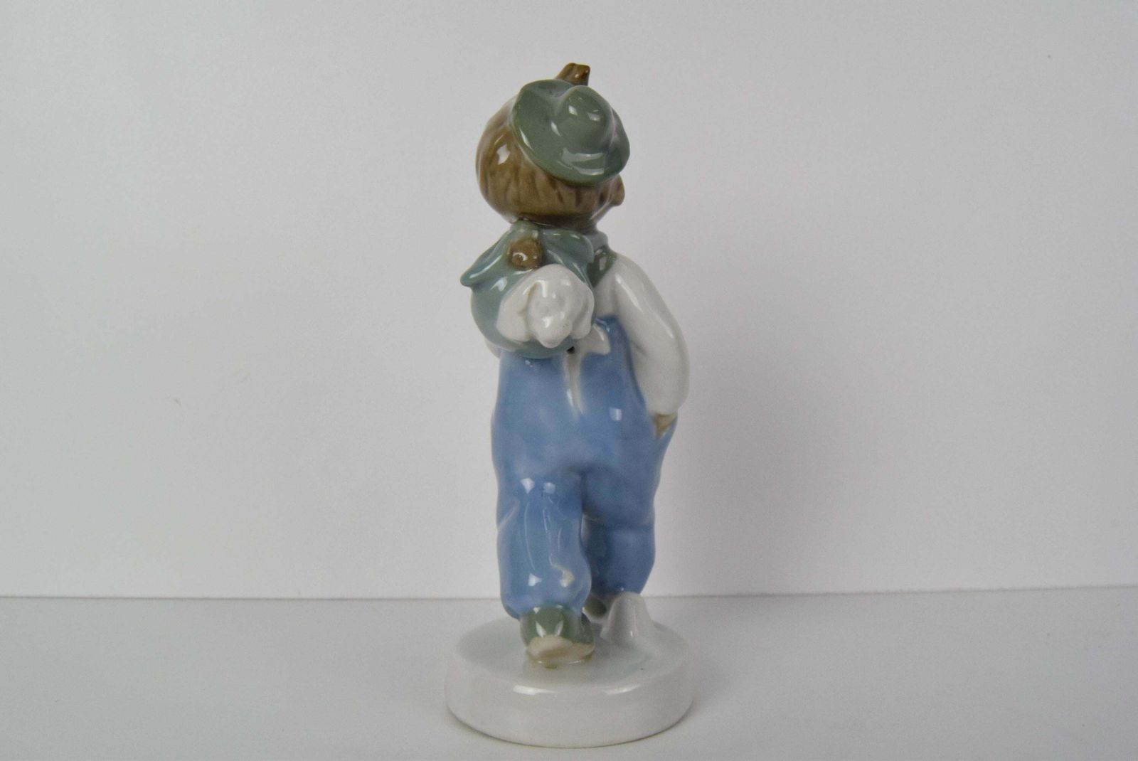 Rare Beautiful Design Porcelain Boy Figurine By Ella Strobach König/ Royal Dux photo buy