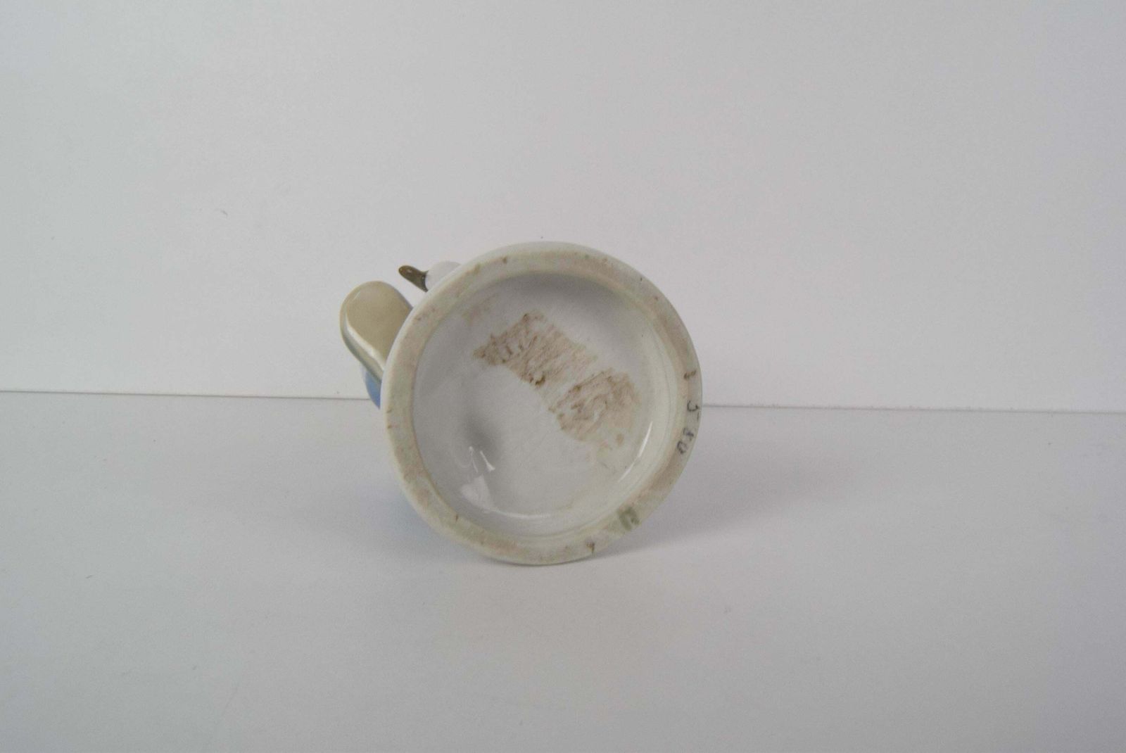 465.0 Rare Beautiful Design Porcelain Boy Figurine By Ella Strobach König/ Royal Dux photo