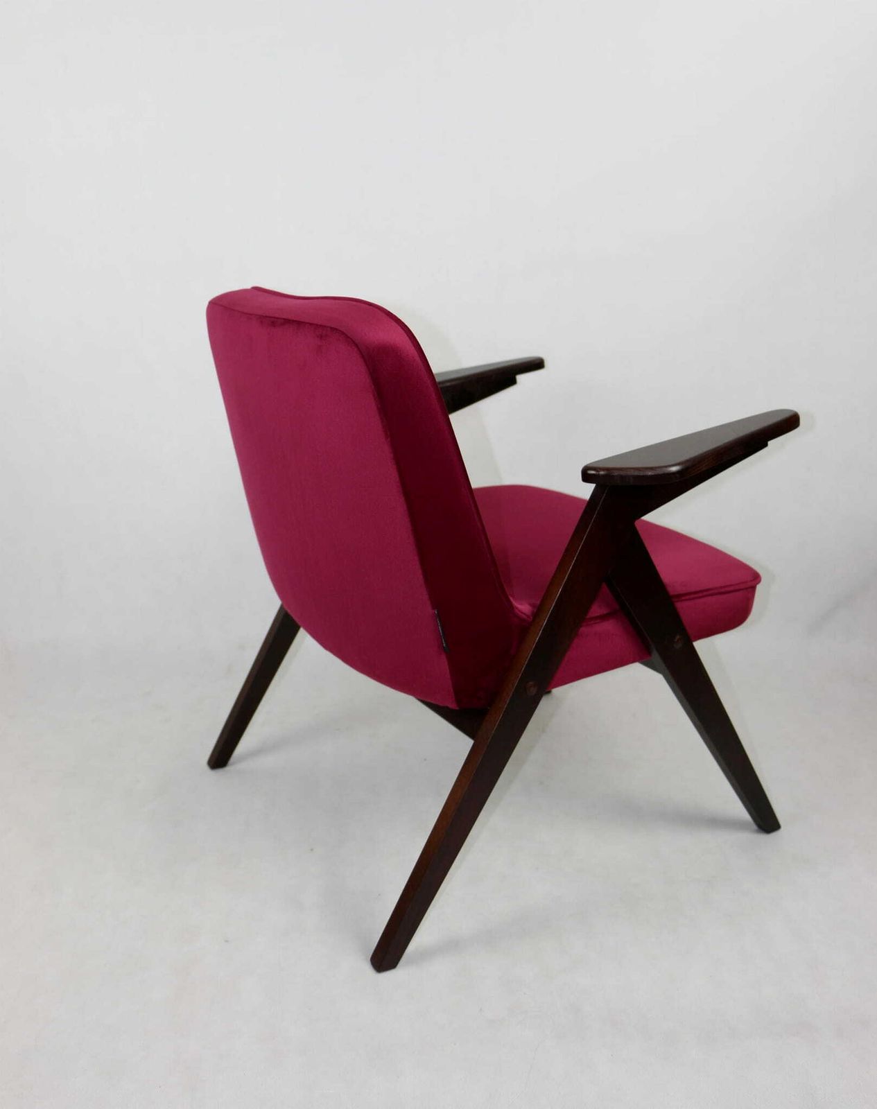 Bunny Bunny Armchair, 1970s, Burgundy, Raspberry, Designed By J.Chierowski photo buy