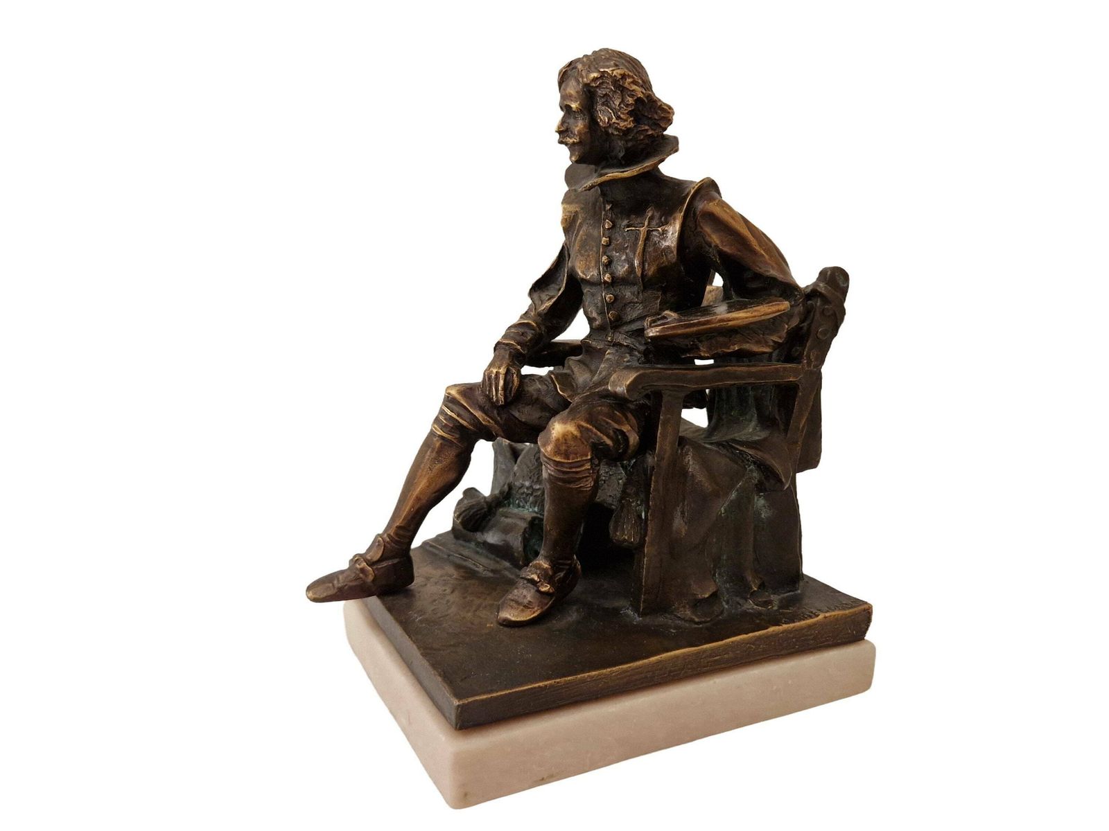 Diego Velazquez Resin Figurine, Museum Art Reproduction Statuette photo furniture