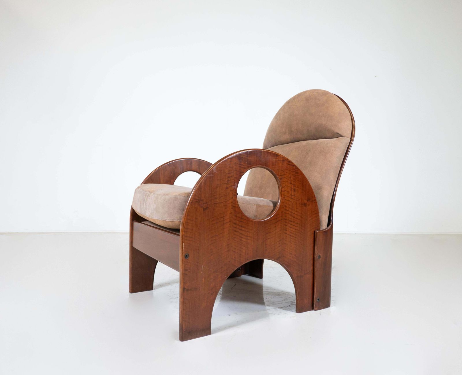 photo vinterior Mid Century Arcata Armchair By Gae Aulenti For Poltronova, 1960s