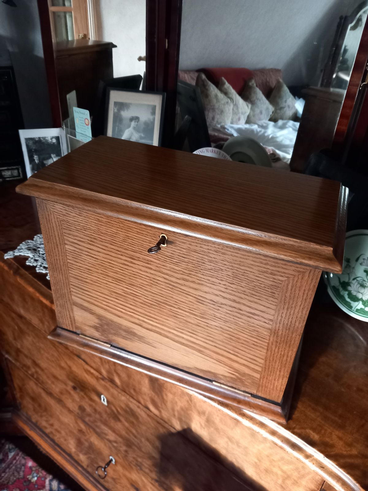Stationary Cabinet, 1900s, Oak photo furniture