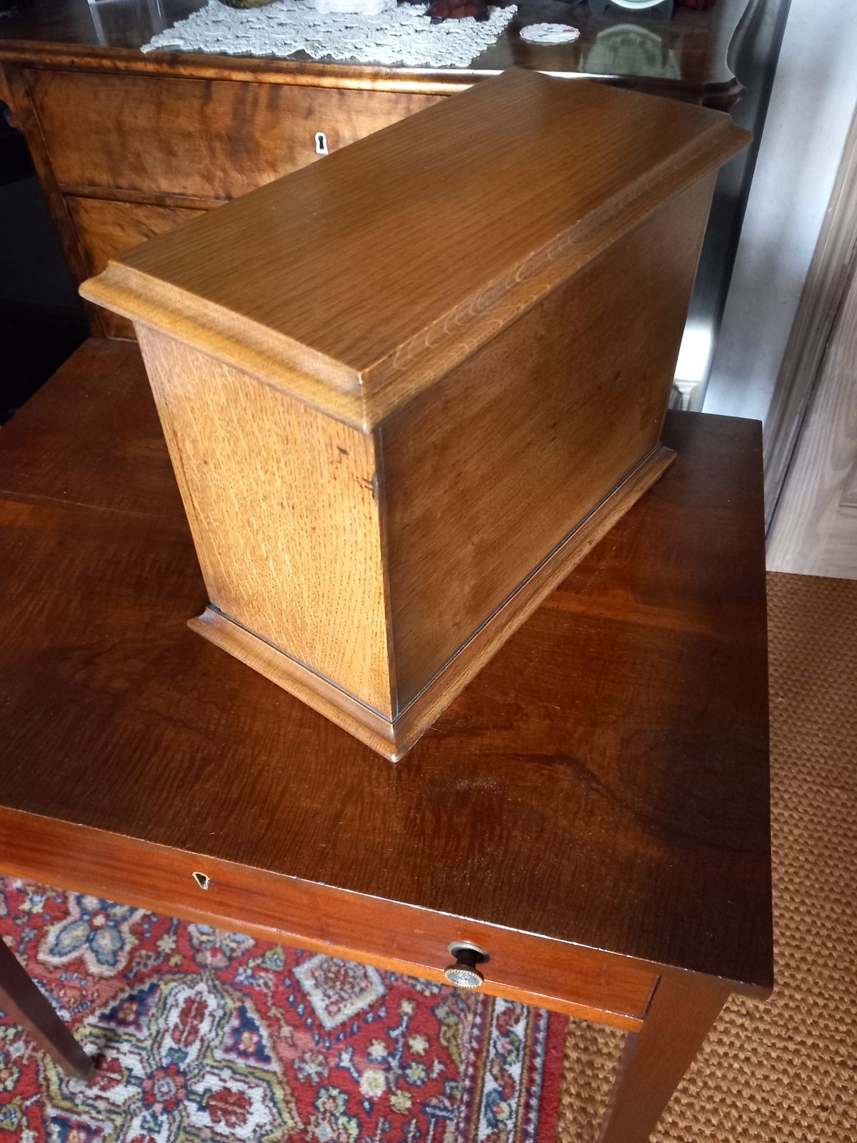 Stationary Cabinet, 1900s, Oak photo for sale