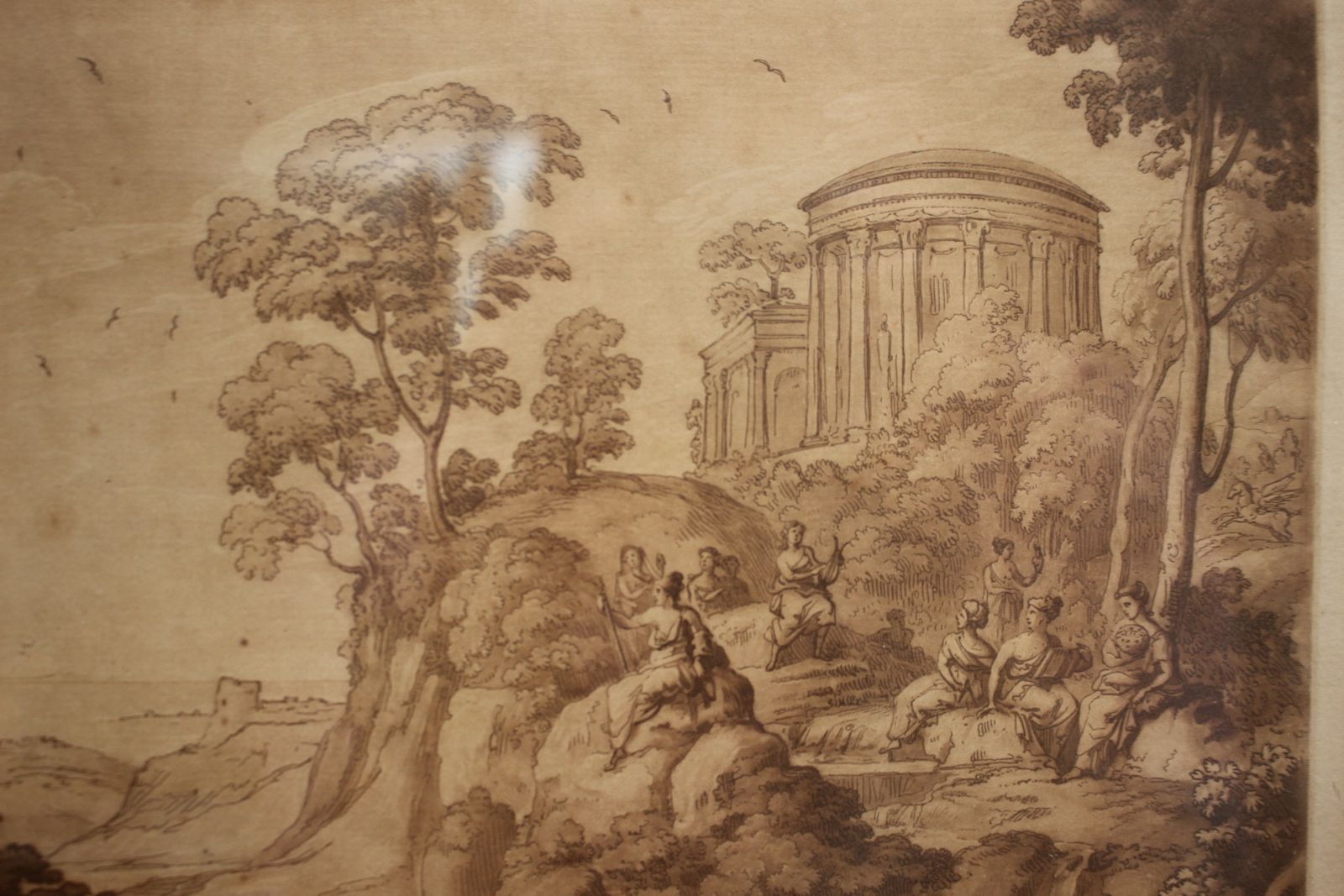 Richard Earlom, Mezzotint No 103, After Claude Lorrain, 'Liber Veritatis', 1777 photo for sale