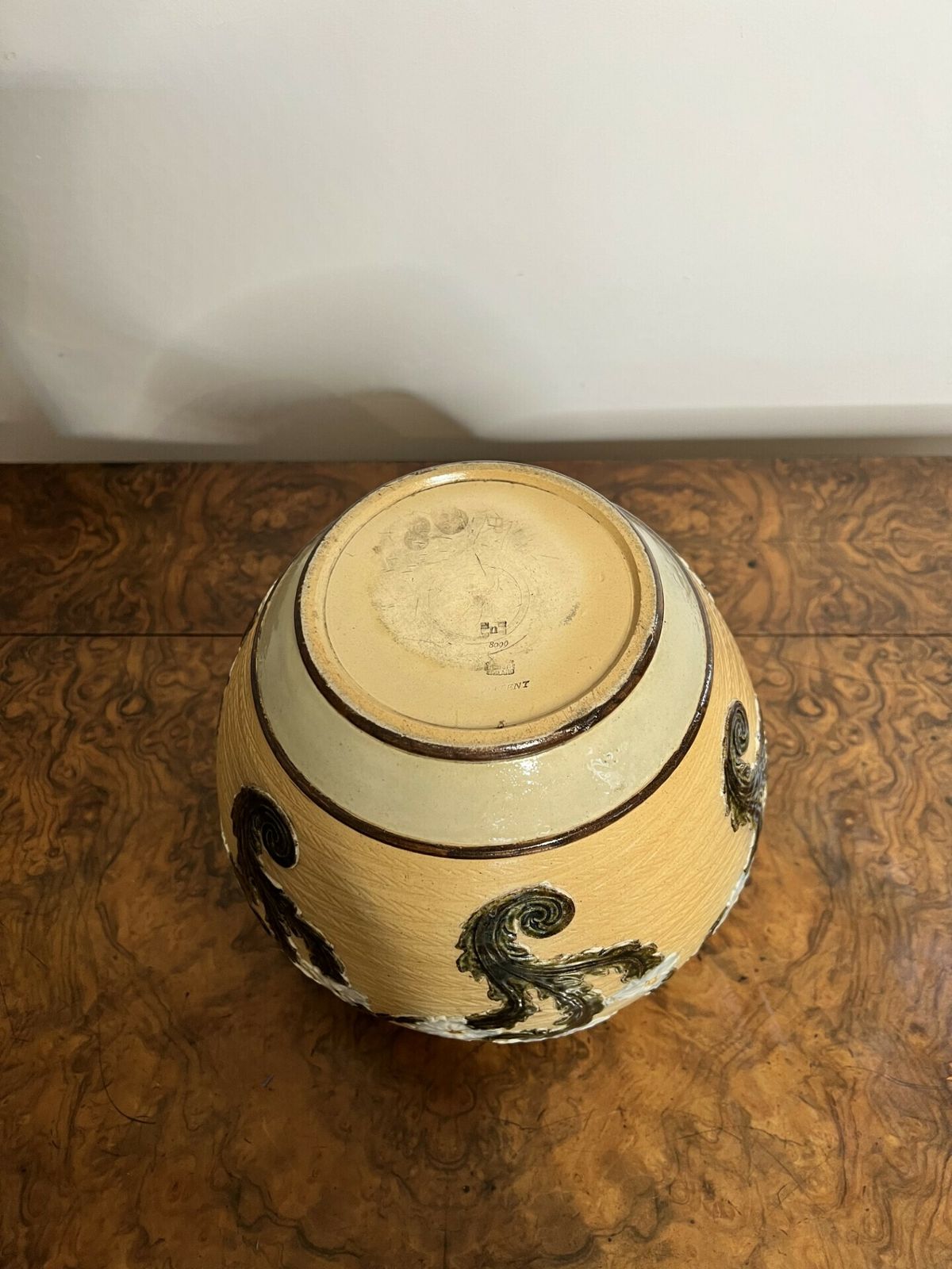 Stunning Quality Antique Doulton Lambeth Jardiniere photo Home Decor