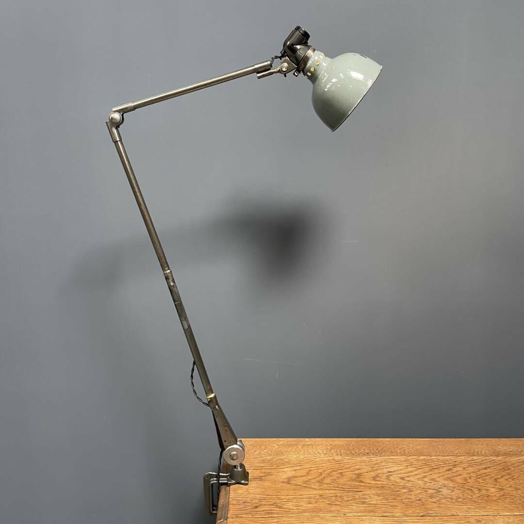 Grote Gepolijste Rademacher Klemmlamp photo furniture