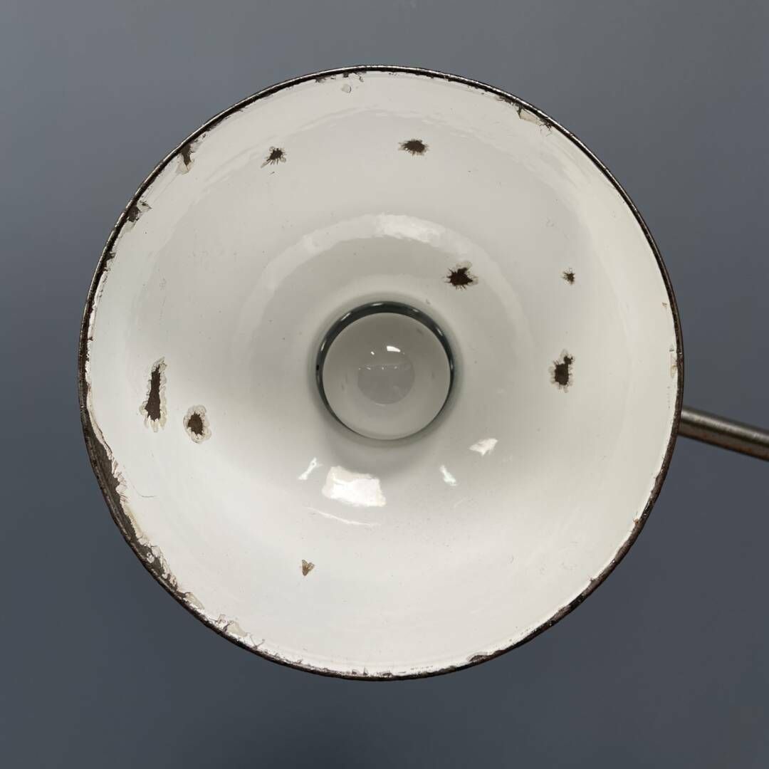 Grote Gepolijste Rademacher Klemmlamp photo vintage
