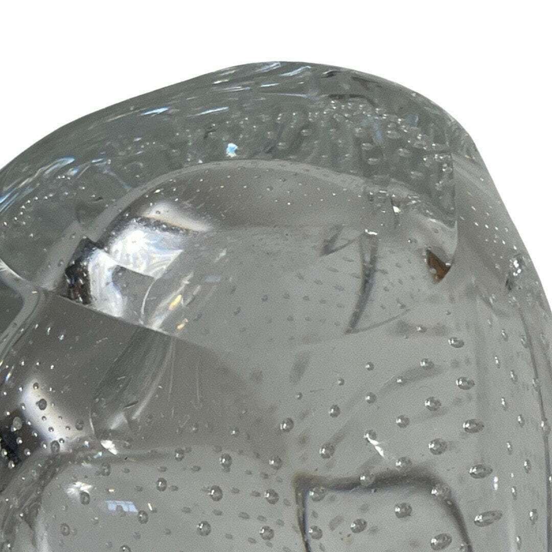 photo furniture Floris Meydam   Glasunie Leerdam   Vase With Encapsulated Bubbles   Model 'Beukennootje' / Beechnut (Large)   Encapsulated Bubbles