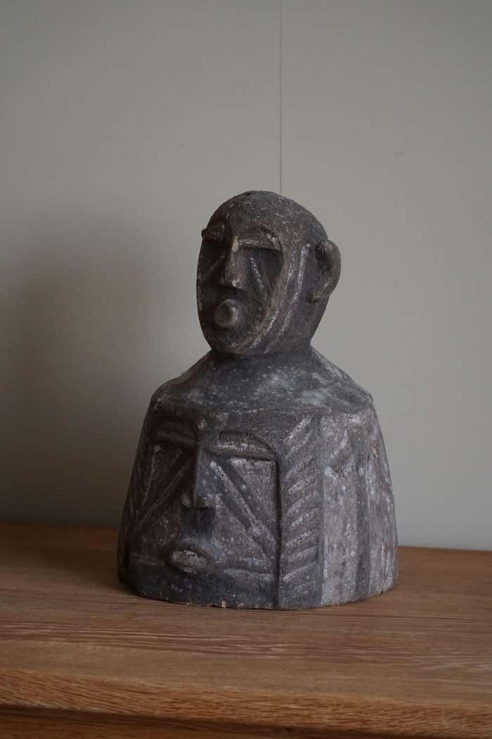 Mid Century, Decorative African Wooden Sculpture, Made In The 1940 50s photo 321.0