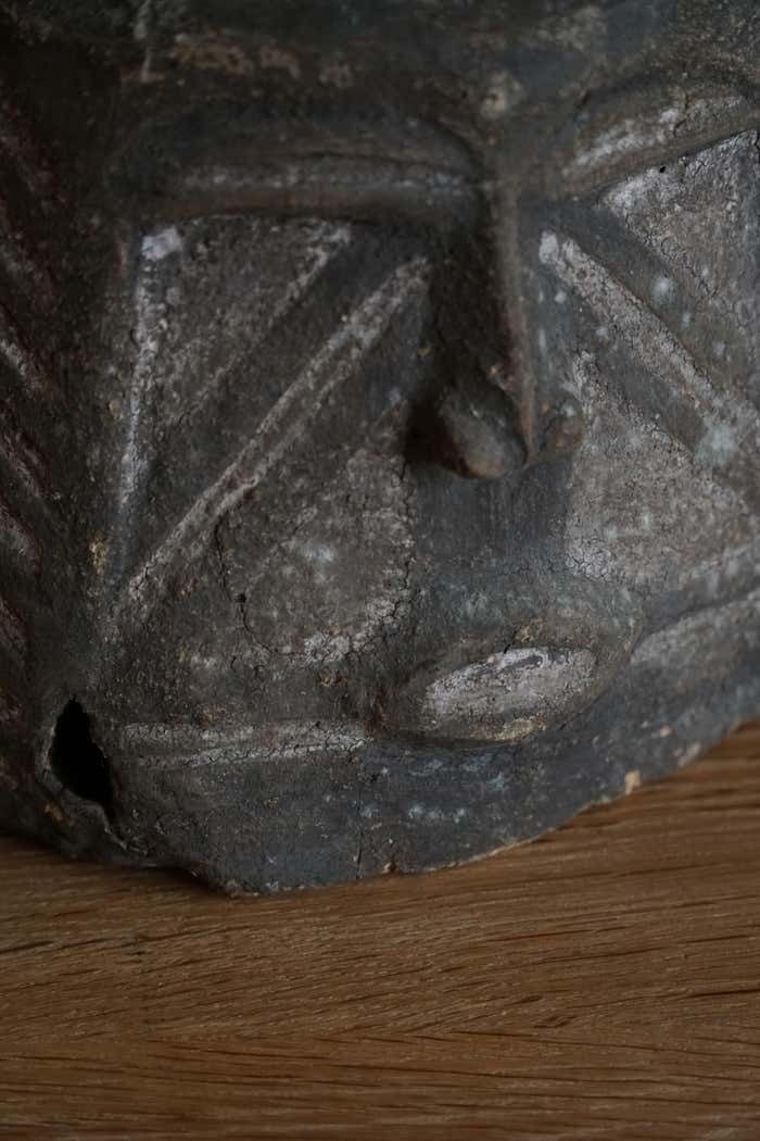 photo furniture Mid Century, Decorative African Wooden Sculpture, Made In The 1940 50s