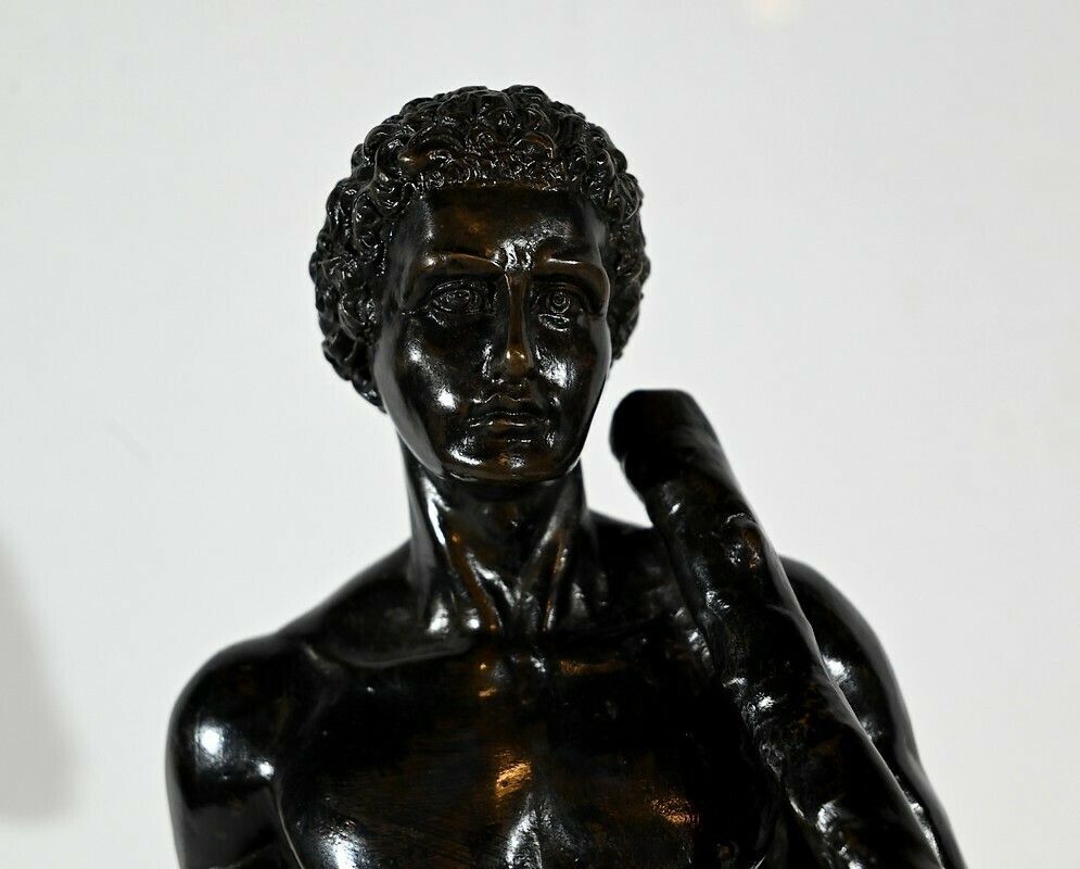 photo for sale Bronze “Hercules And The Lion Of Nemea”, Signed Gregroi – 19th Century