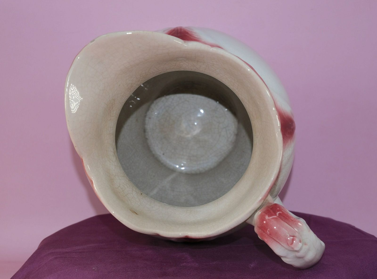 Ironstone Jug, Large Wash Jug Vase photo buy