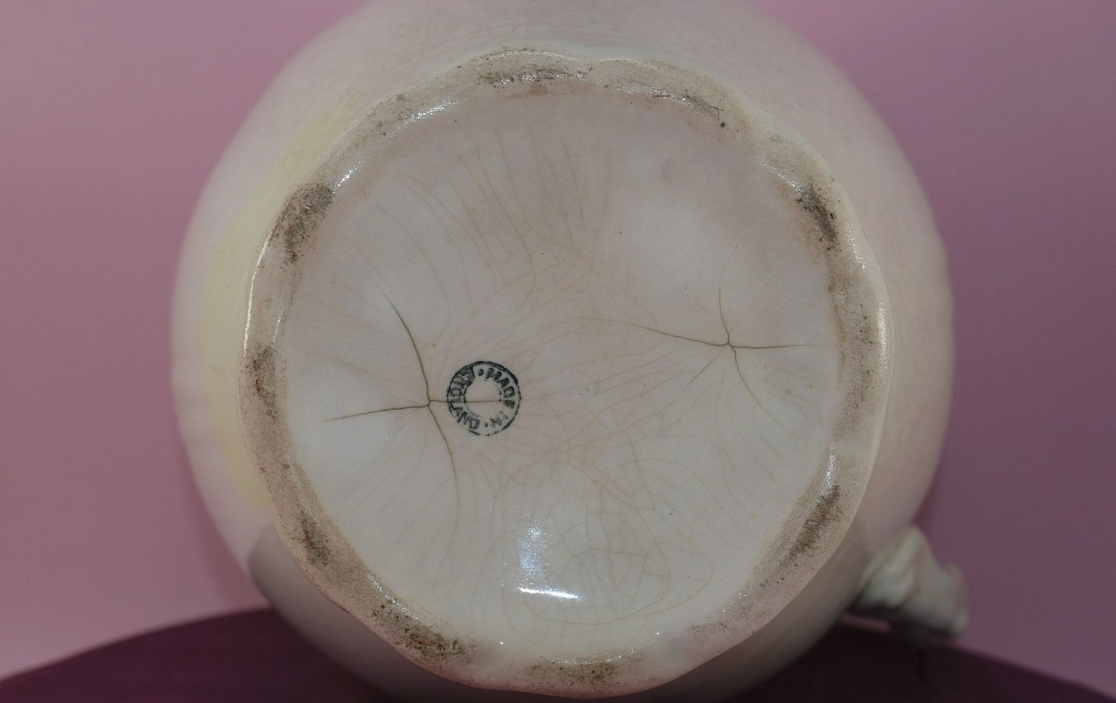 photo furniture Ironstone Jug, Large Wash Jug Vase