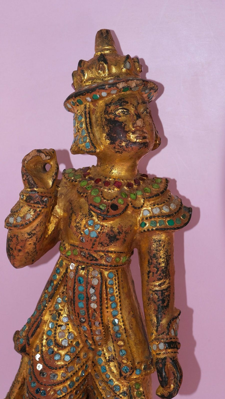 Burmese Art, Gilt Figure Burma, Nat photo buy