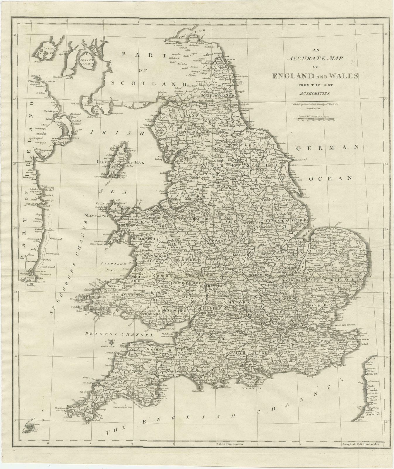 Large Antique Map Of England And Wales photo furniture