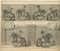 Original Engraving Of The Duke Of Newcastle Horseback Riding