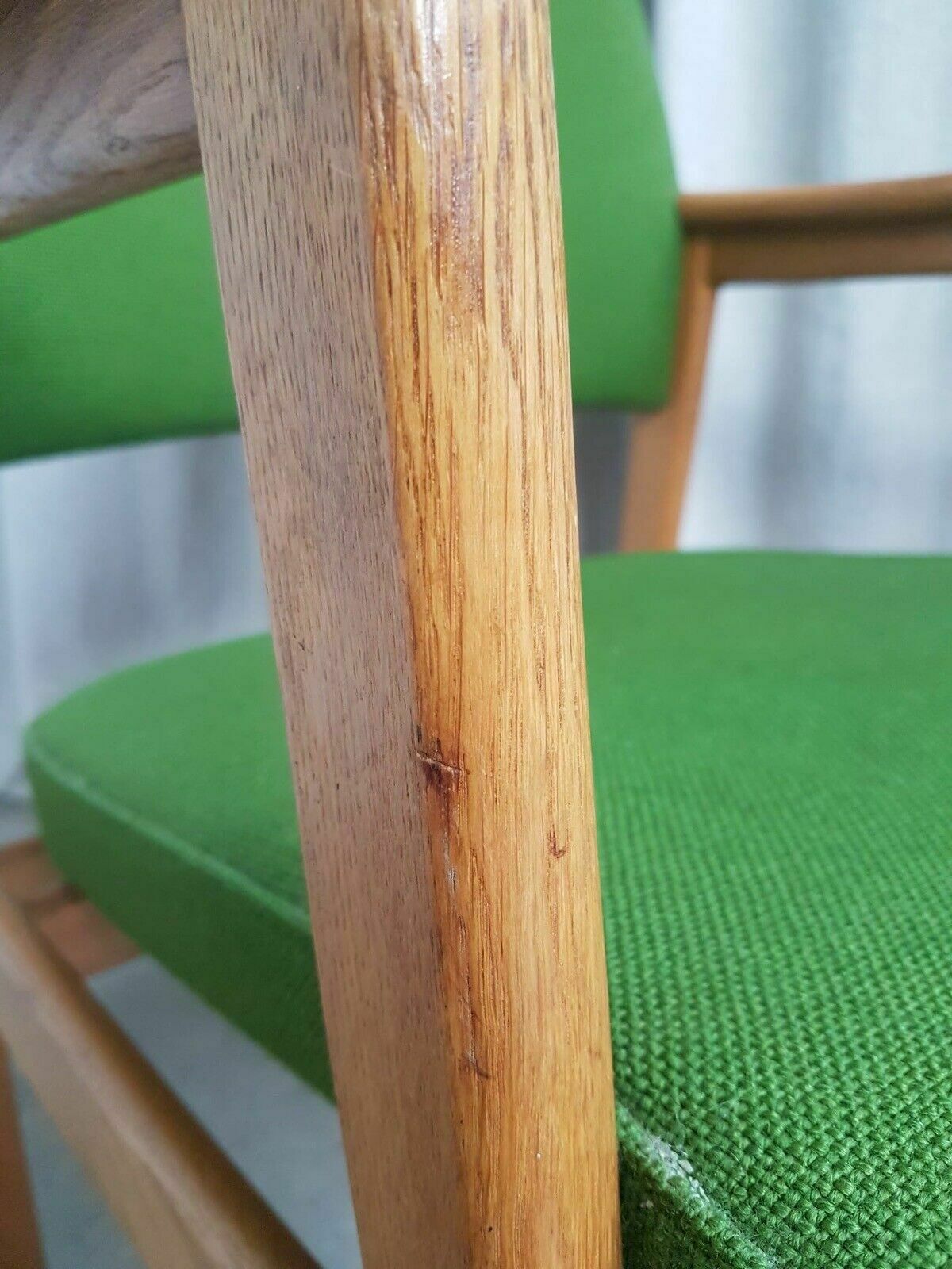 photo furniture Vtg Mid Century Oak Armchair Side Chair By Erik Kirkegaard For Hong Stole R340