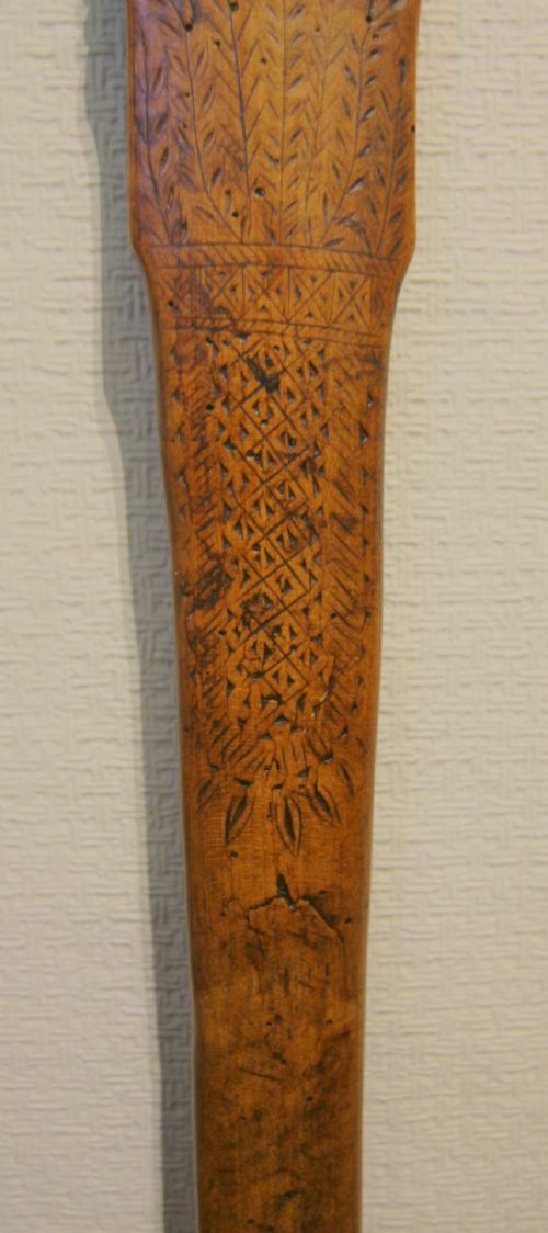 19th Century Folk Art Distaff, 1800s photo vinterior
